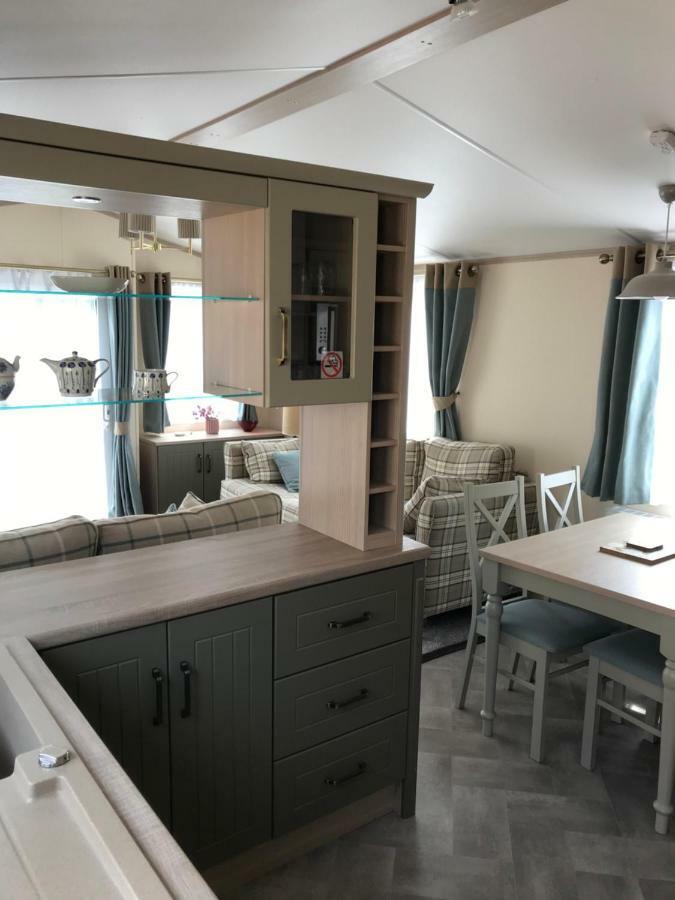 Deluxe Riverside Static Caravan Cheddar Eksteriør bilde