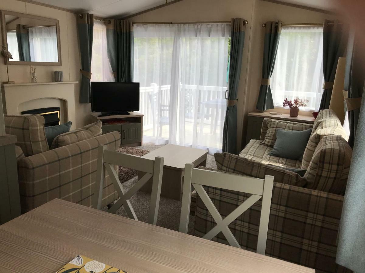 Deluxe Riverside Static Caravan Cheddar Eksteriør bilde